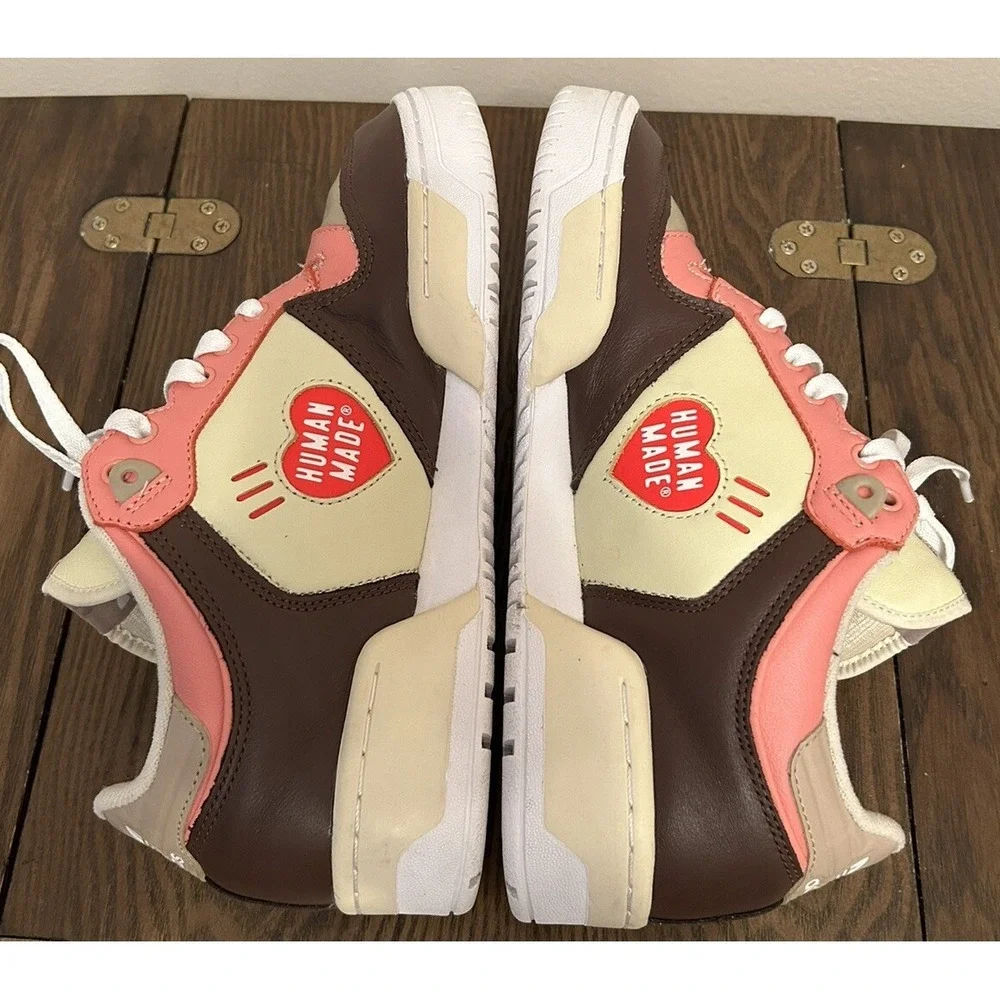 Size 8- adidas Rivalry Low x Human Made Sand‎ Brown 2020 Missing Insoles